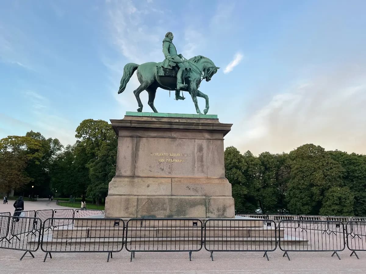 Statue som representerer Skulpturjakten